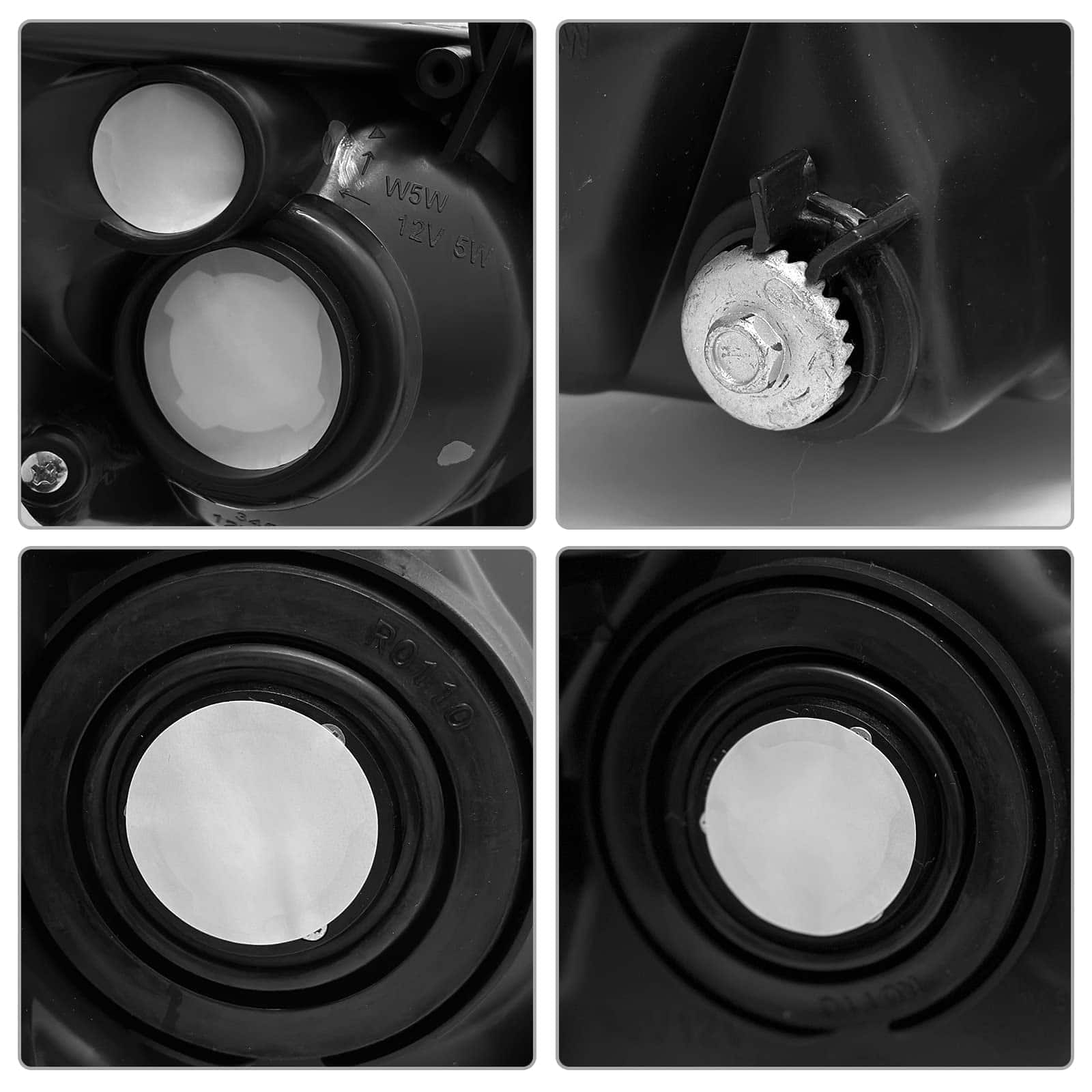 Faros ADCARLIGHTS para ensamblaje de faros 2009 2010 Toyota - Imagen 5