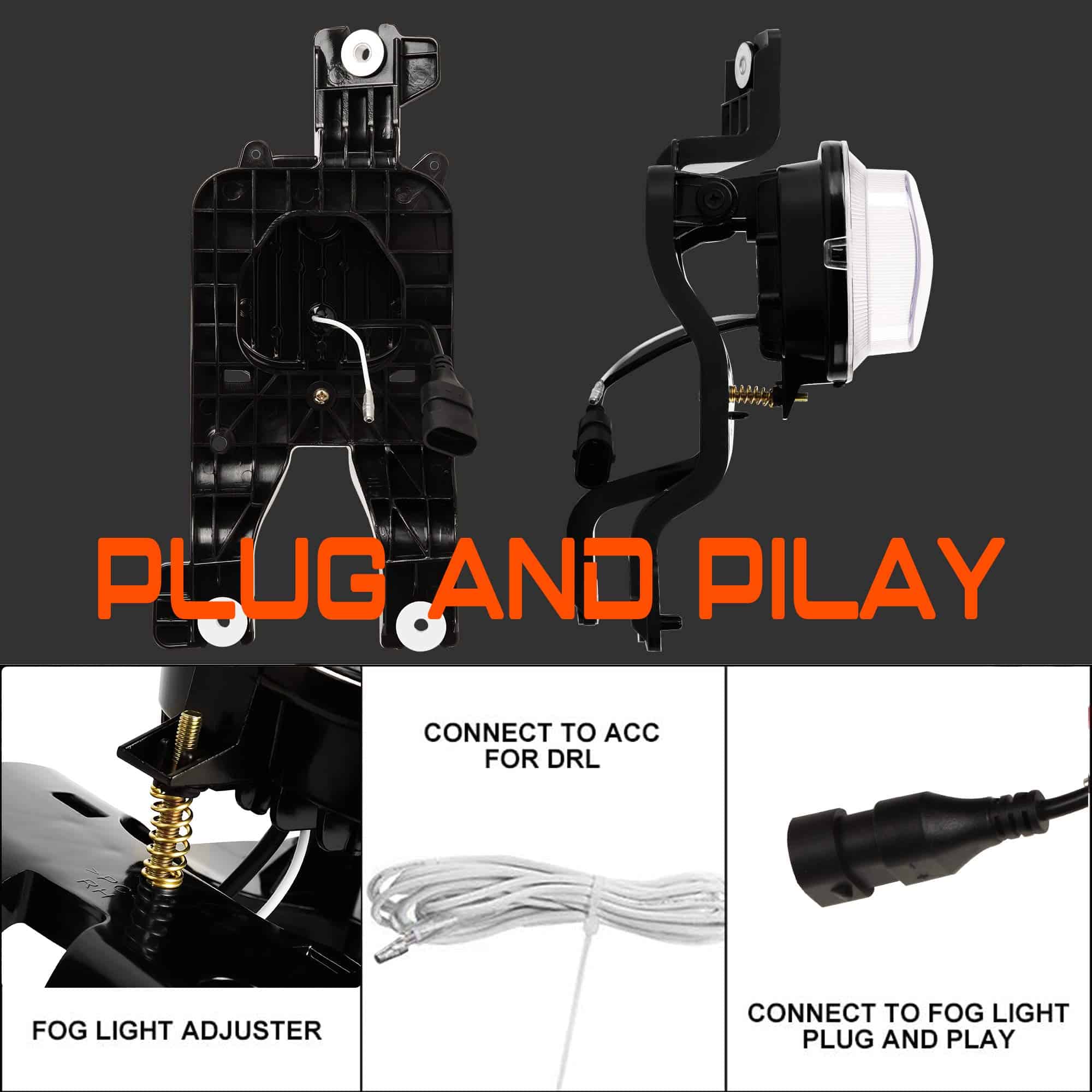 Ensamblaje de Luces LED para Niebla con Luces Diurnas para - Imagen 7