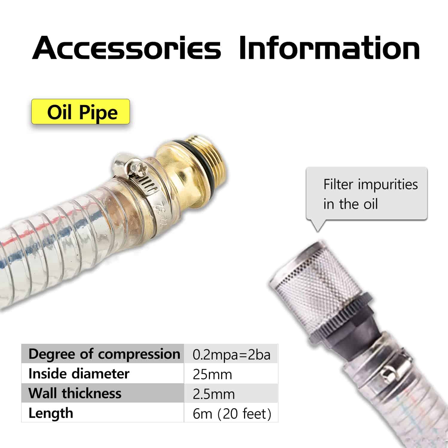 Kit de Bomba de Transferencia de Combustible Eléctrica 12V - Imagen 7