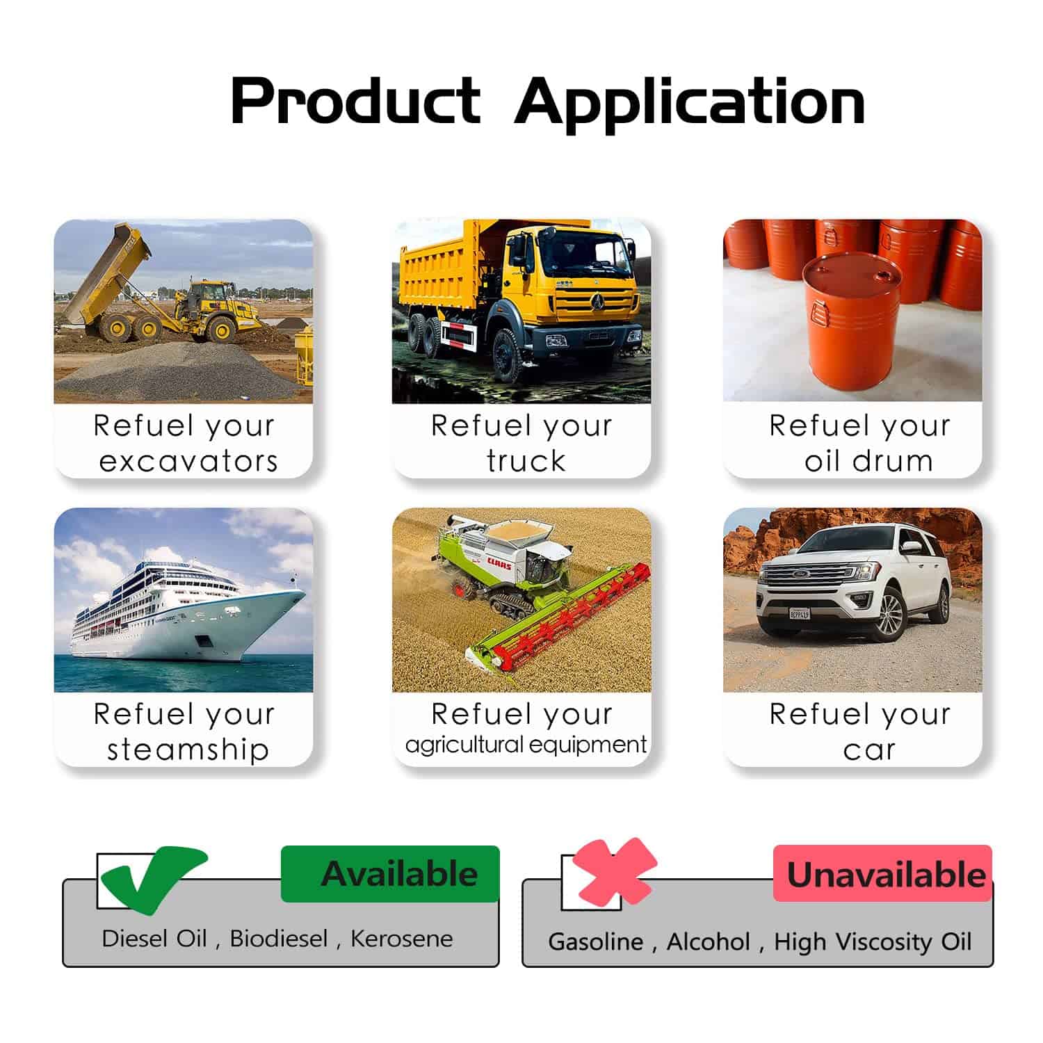 Kit de Bomba de Transferencia de Combustible Eléctrica 12V - Imagen 8