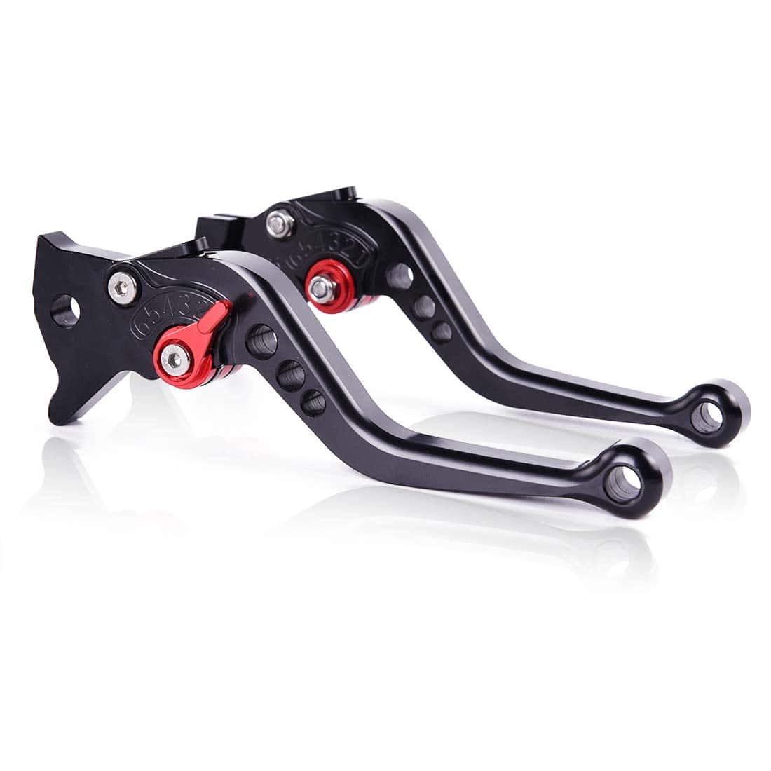 Palancas de freno y embrague ajustables cortas para Yamaha