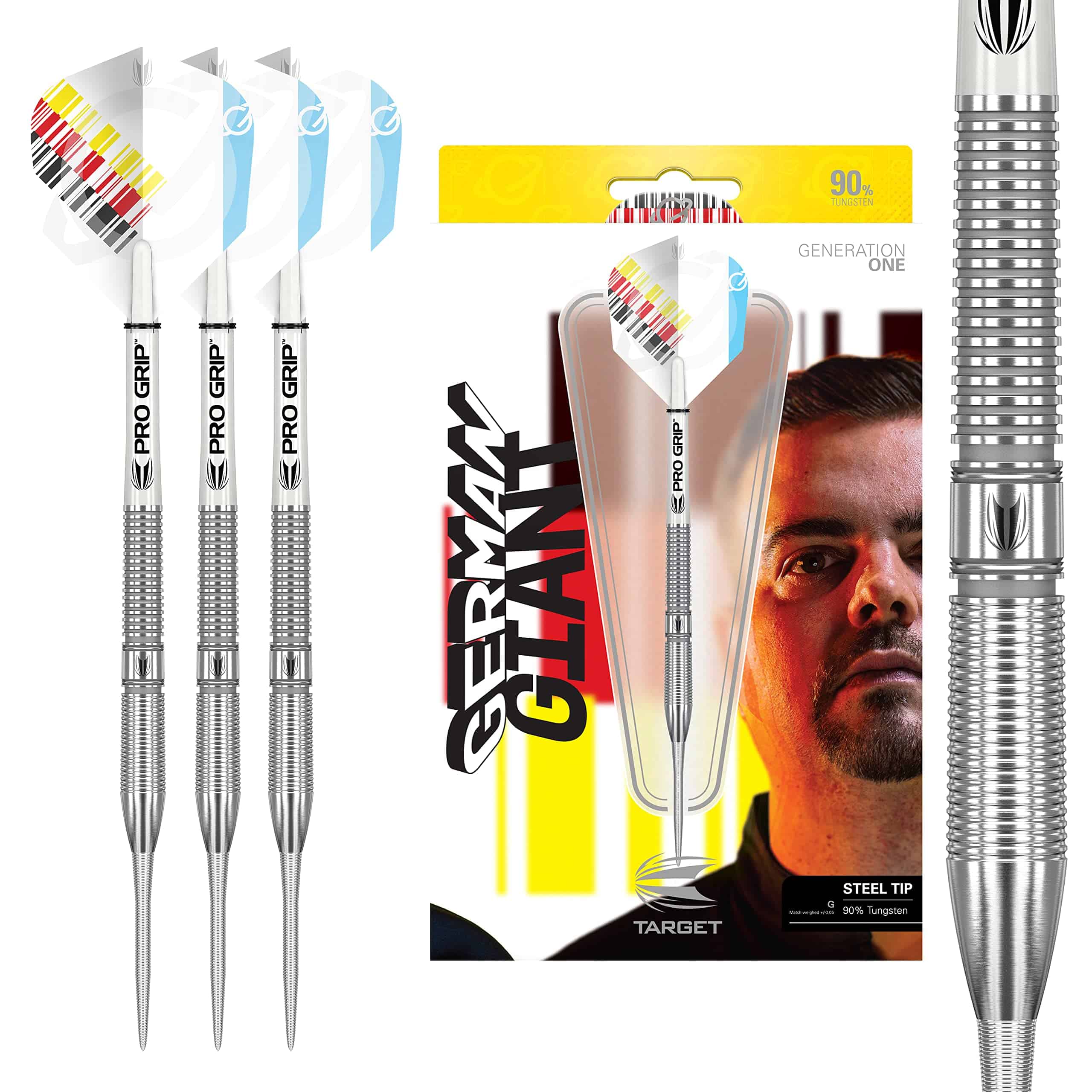 Set de Dardos con Punta de Acero Target Darts Gabriel