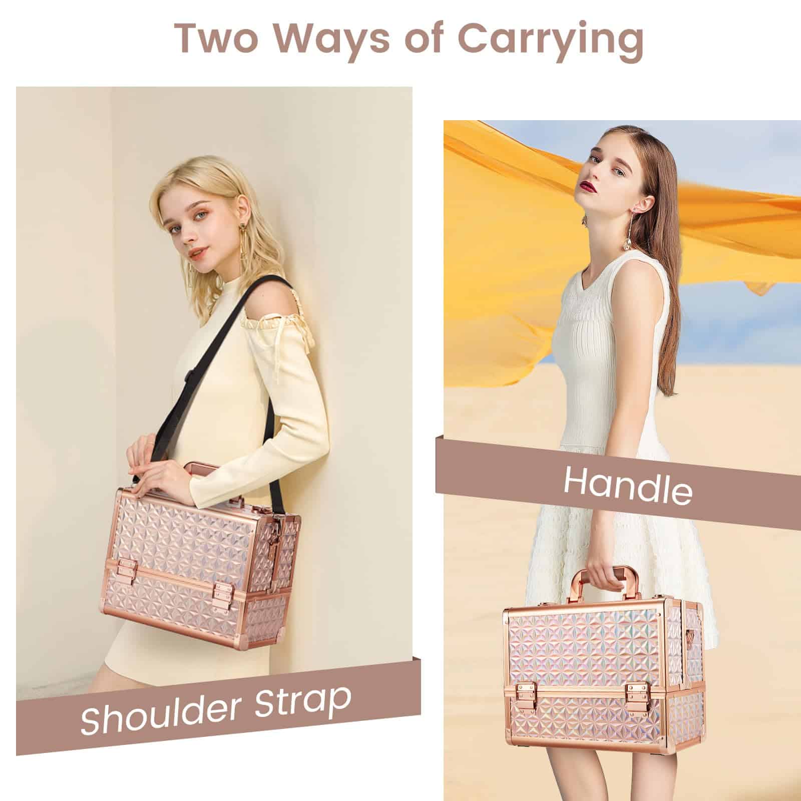 Estuche de Maquillaje FRENESSA Extra Grande 12.6 Pulgadas - Imagen 4