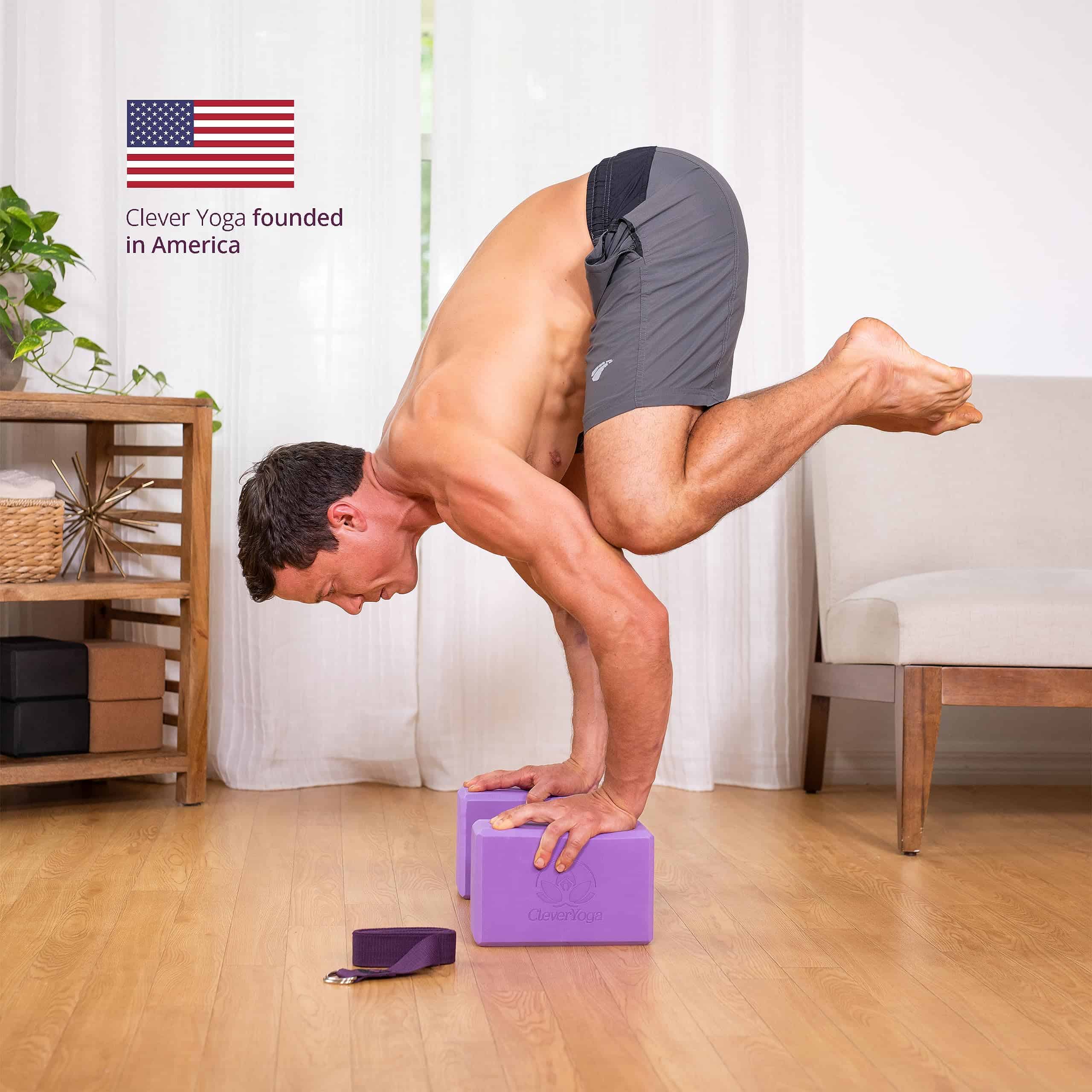 Bloques de Yoga Clever 2 Pack con Correa - Set de Bloques - Imagen 5