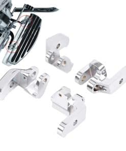 Soportes de reubicación de tablero de conductor cromado