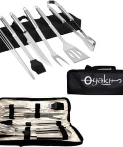 Set de Parrilla Oyaki para Asar al Aire Libre e Interior -