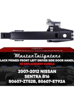 Manija de puerta exterior Master Tailgaters negra con