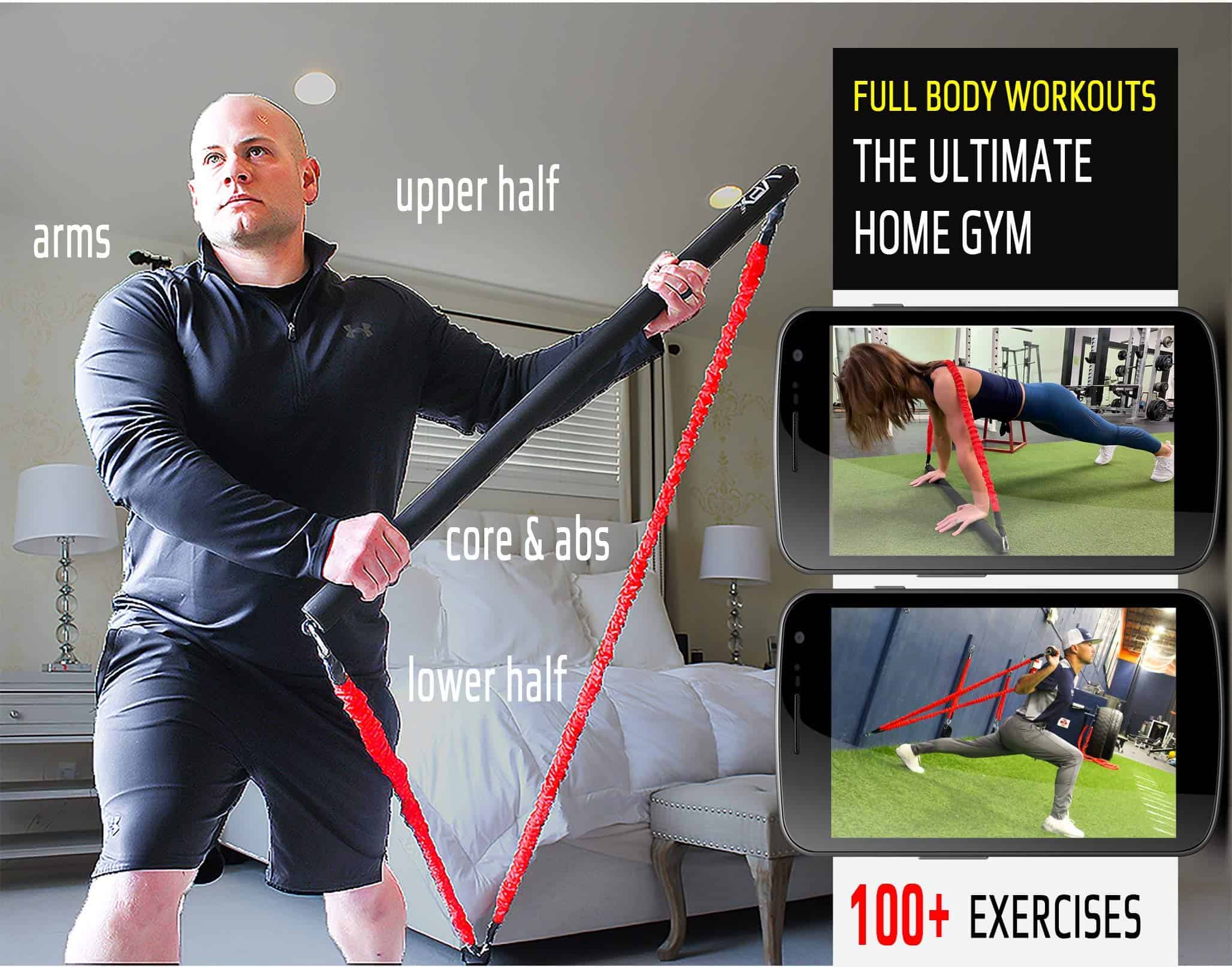 VPX Pro Fitness Home Gym 3.0 | 14 Accesorios | Sistema de - Imagen 6