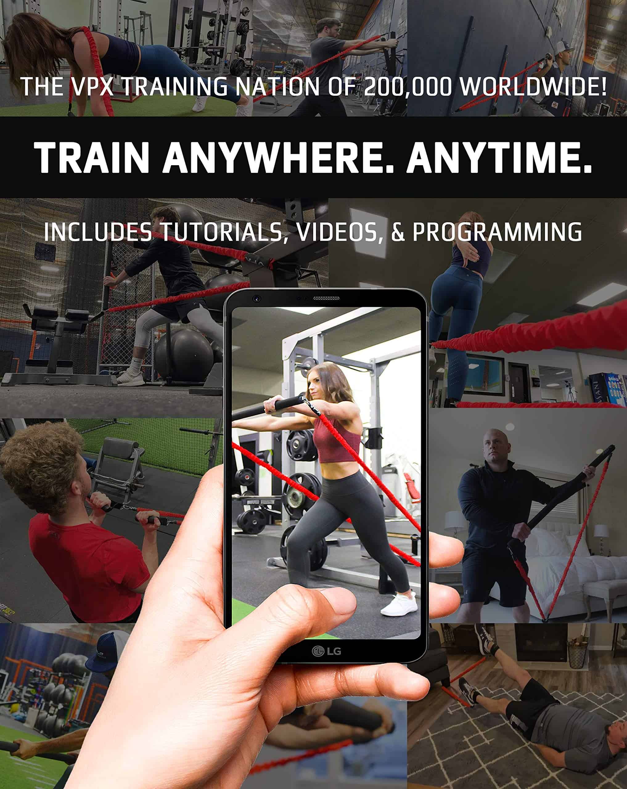 VPX Pro Fitness Home Gym 3.0 | 14 Accesorios | Sistema de - Imagen 7