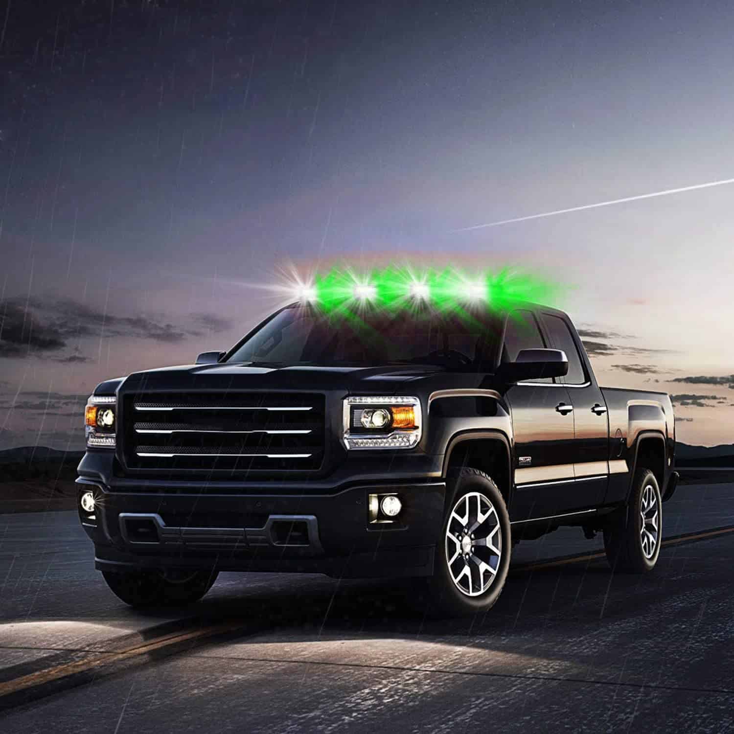 Luces de Emergencia Estroboscópicas para -Blanco Verde - Imagen 7