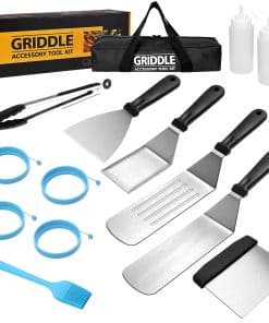 Set de Accesorios para Plancha de Lados Planos para