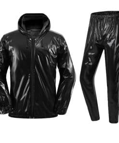 Traje de Sauna Anti-Rasgaduras para -Negro