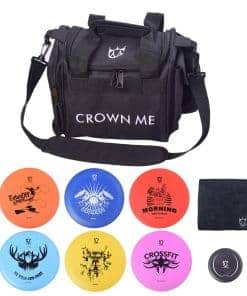 Set de Inicio de Disc Golf CROWN ME, Set de -Negro