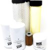 CFKIT Kit de Filtros Compatible con Tractor Kubota M4700 &