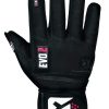 Guantes de Levantamiento de Pesas skott Evo 2 -Negro/Largo
