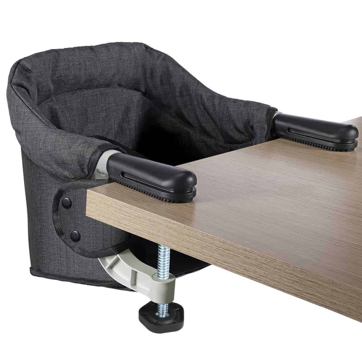 Silla alta portátil y plegable para bebés y niños pequeños