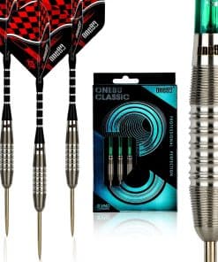 Set de Dardos Profesionales con Punta de Acero ONE80 de