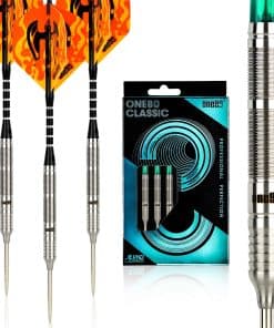 Set de Dardos Profesionales con Punta de Acero TUNGSTENO