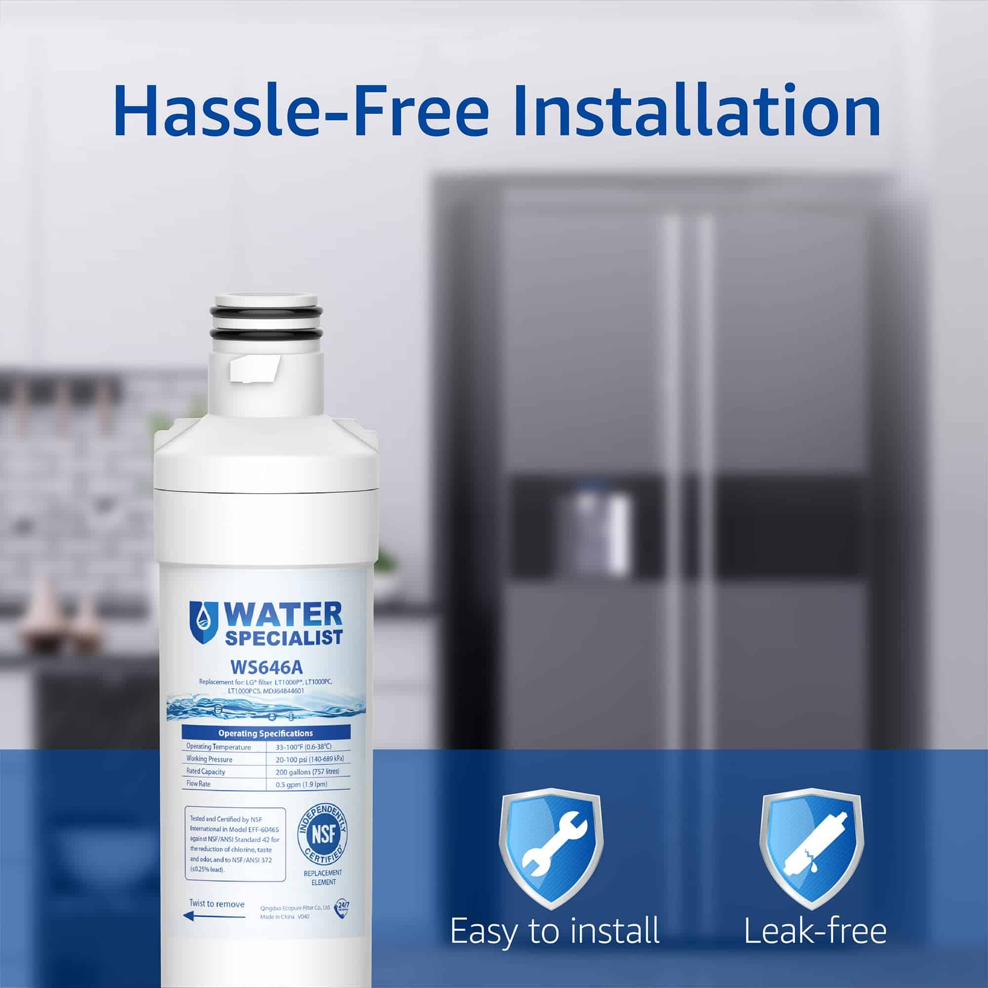 Filtro de Agua para Refrigerador y Filtro de Aire de - Imagen 7