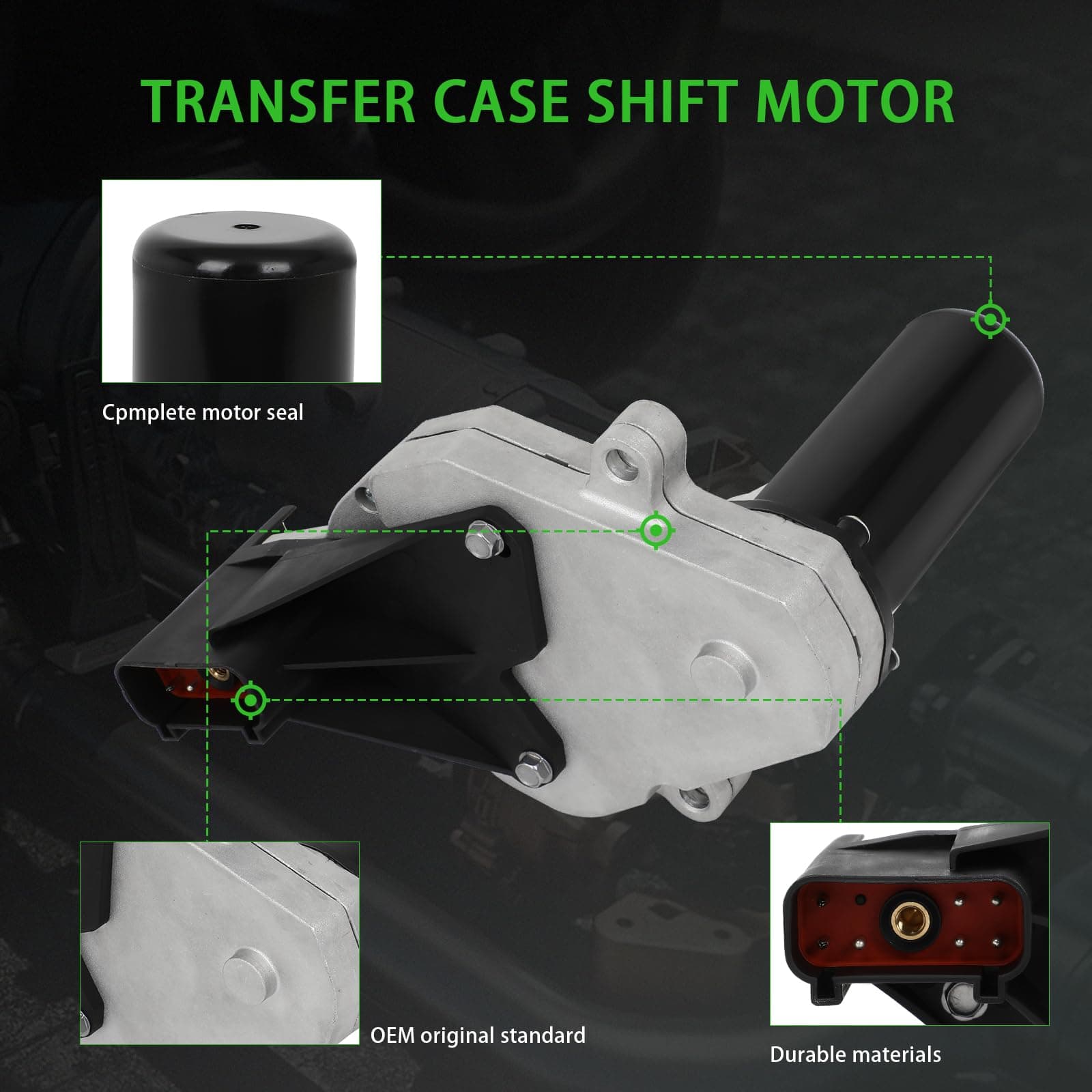 Motor del actuador de cambio de la caja de transferencia - Imagen 5