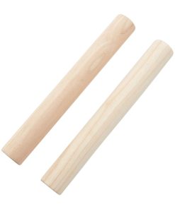 Juego de punzones de Kubb, 2 unidades de palos de madera de