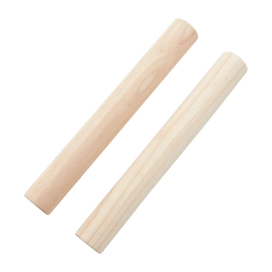 Juego de punzones de Kubb, 2 unidades de palos de madera de