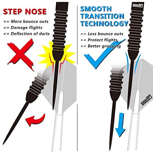 Set de Dardos Profesionales de Punta de -(H - 21g) - Imagen 4