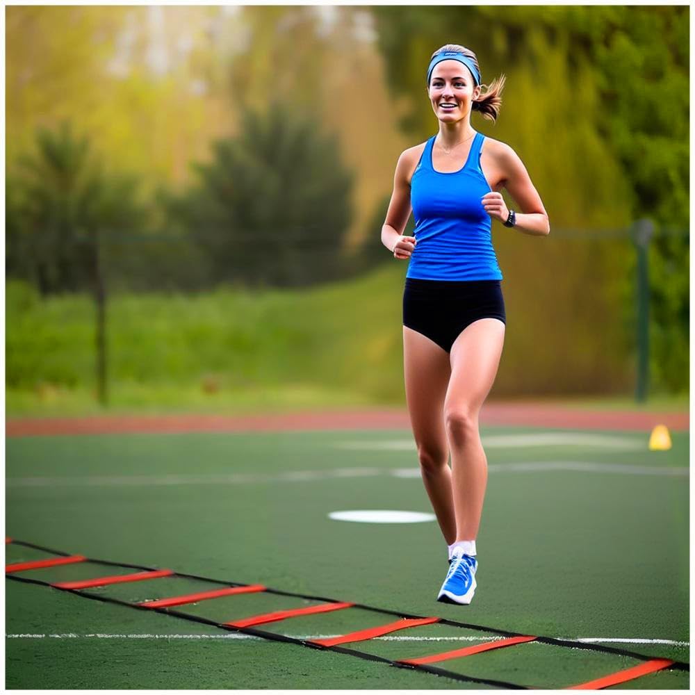 ANSLYQA 20 Pcs Set de Equipos de Entrenamiento de Velocidad - Imagen 5