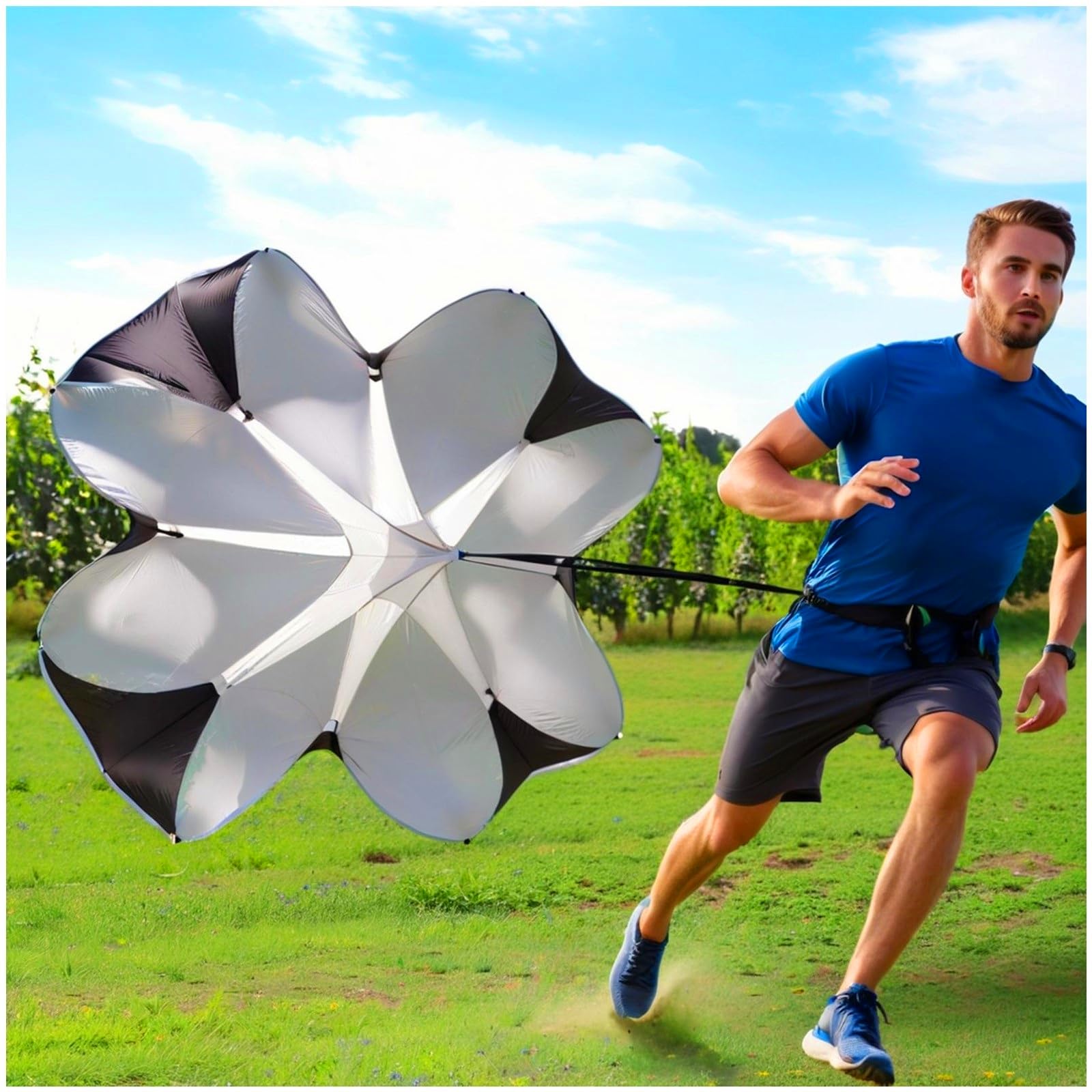 ANSLYQA 20 Pcs Set de Equipos de Entrenamiento de Velocidad - Imagen 6