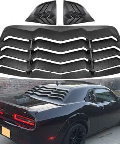 Bonbo Rear+Side Window Louver Compatible con Dodge
