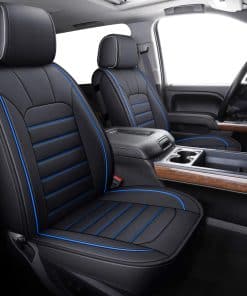 Fundas de Asiento LUCKYMAN CLUB para -Negro y Azul