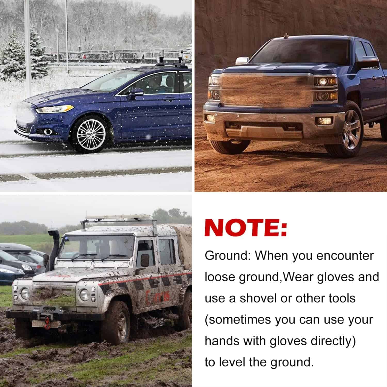 Kit de tracción para llantas JOJOMARK, pista de - Imagen 8