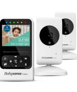 Monitor de Bebé de Video Babysense con Cámara y Audio,