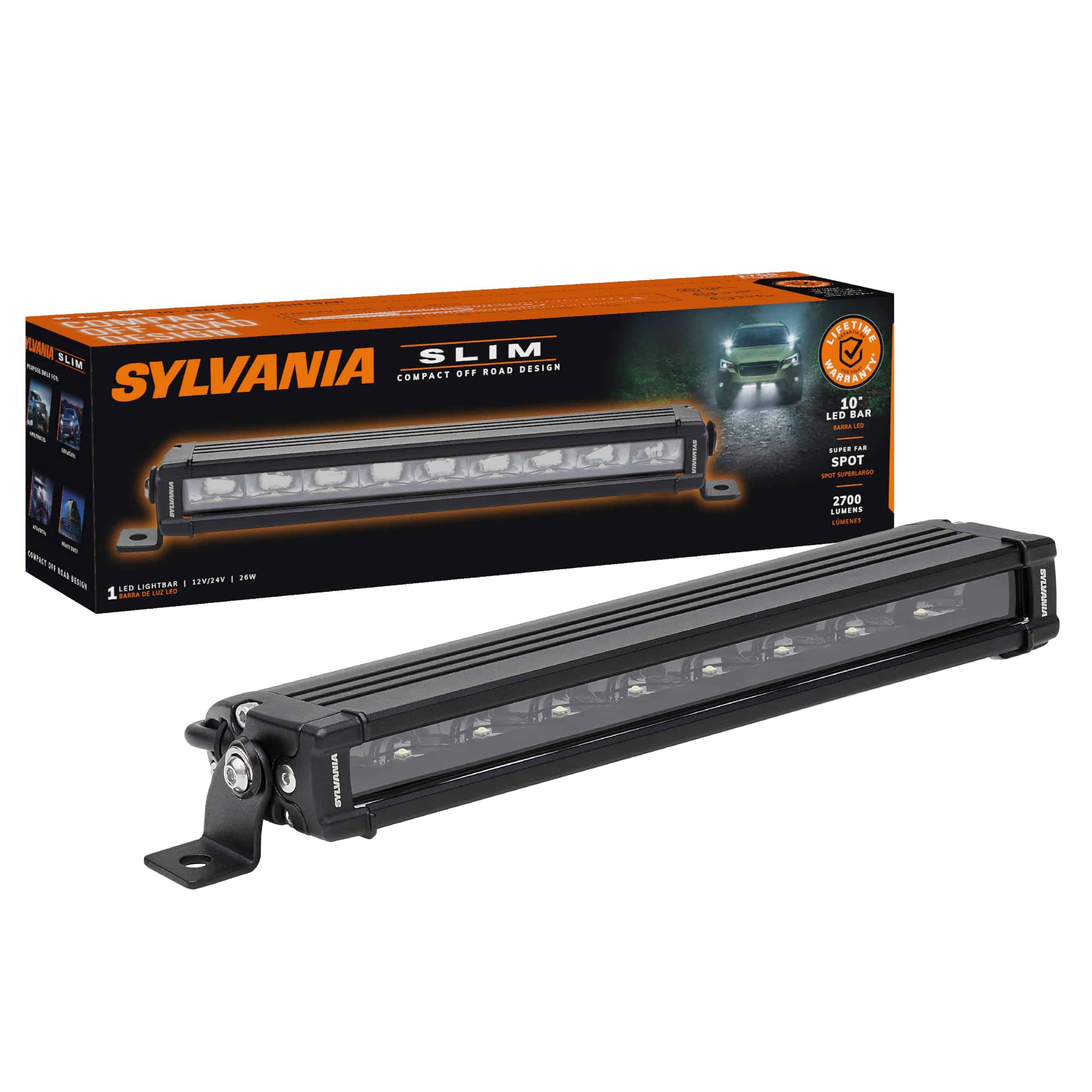 Sylvania - Barra de luz LED Slim de 10 pulgadas - Garantía