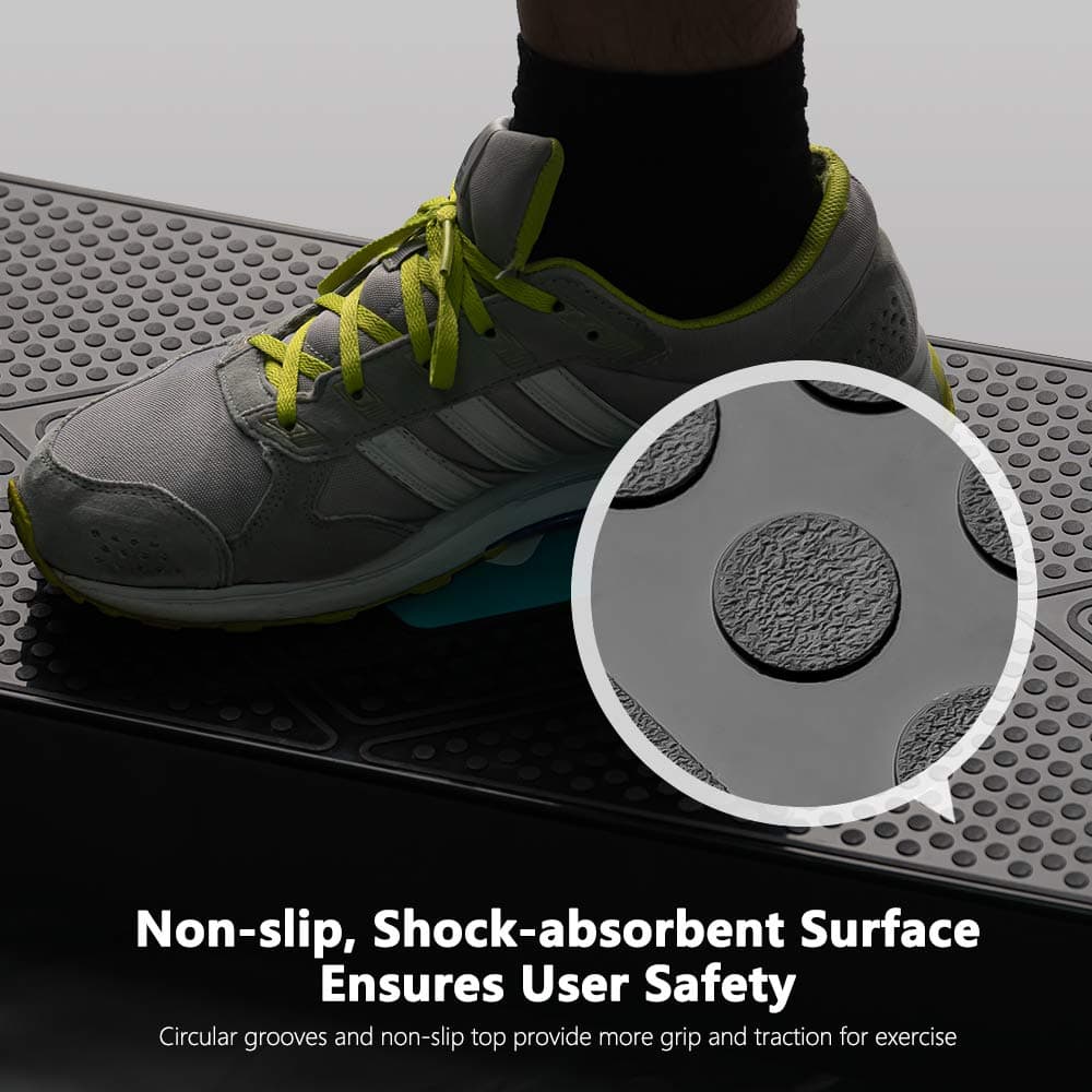 GYMMAGE Step Aeróbico Ajustable para Entrenamiento, - Imagen 3