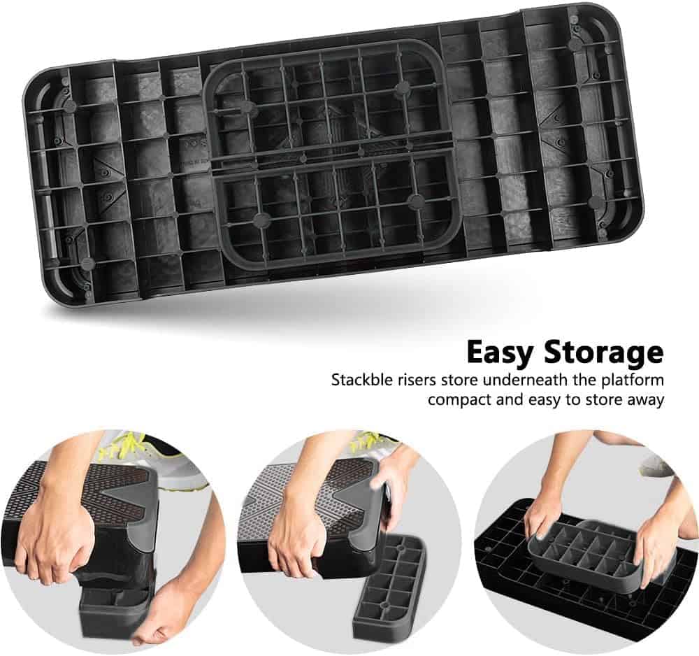 Escalón de Ejercicios Aeróbicos Ajustable GYMMAGE, - Imagen 4