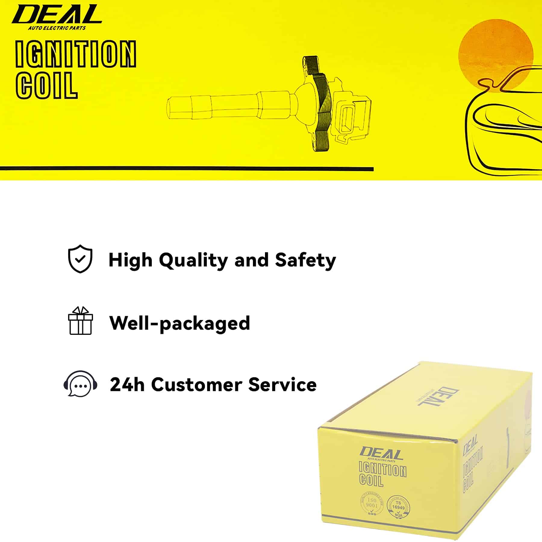 Conjunto de 4 Bobinas de Encendido Compatible con - Imagen 10