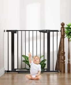 Puerta de bebé Cumbor 29.7-40.6" para escaleras, Ganadora