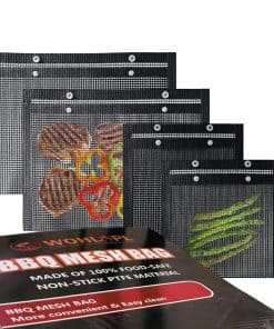 Bolsas para Parrilla WOHLOPL - Reutilizables de Malla