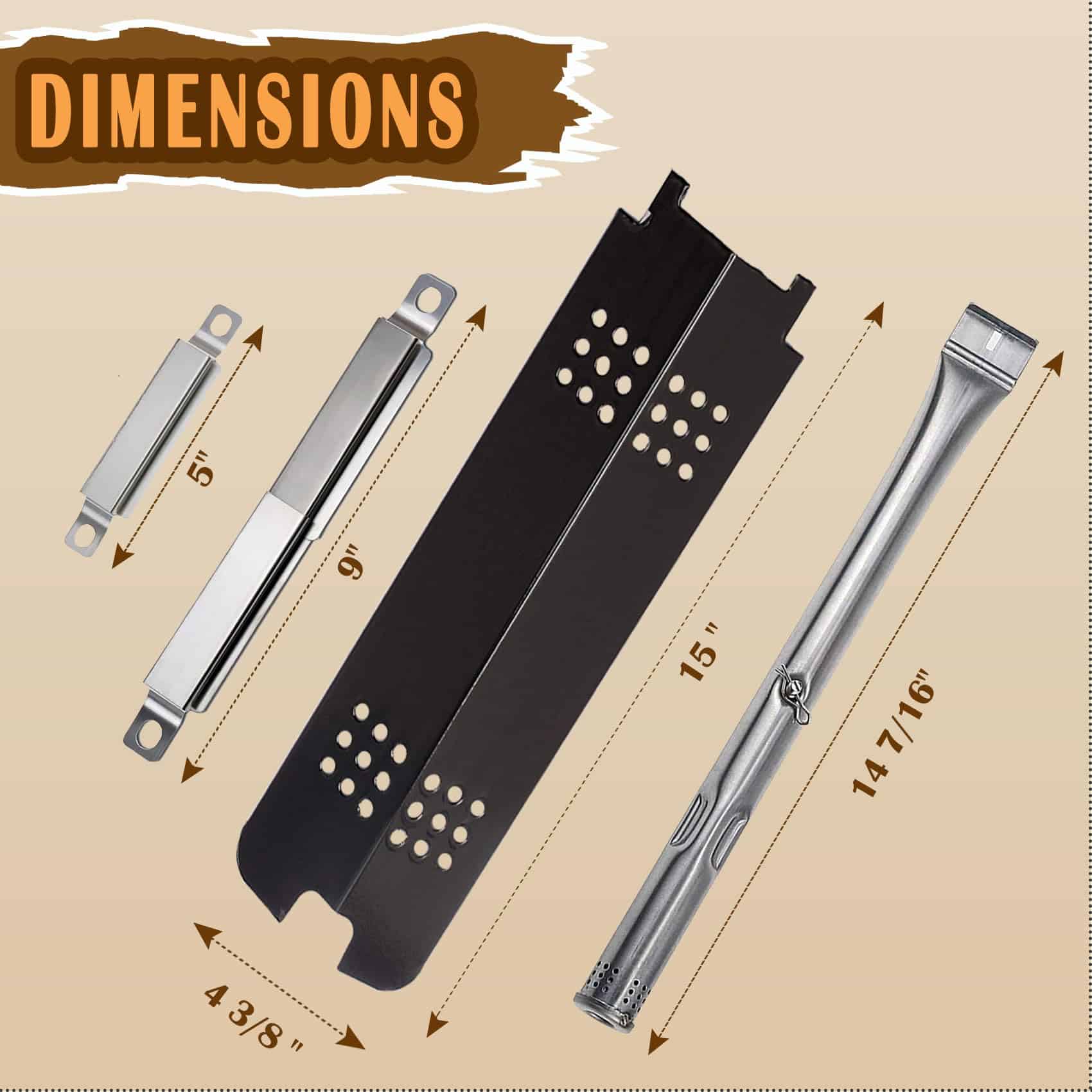 Kit de Piezas para Parrilla para Charbroil 461334813, - Imagen 4