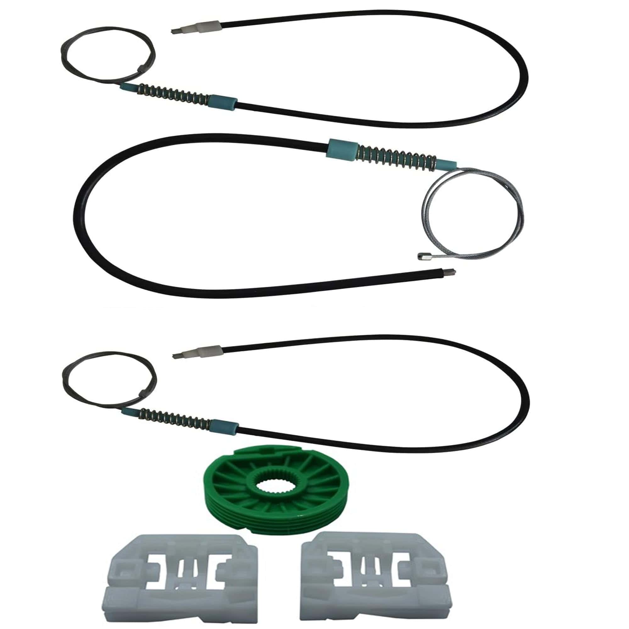 Kit de Reparación de Regulador de Ventana -Negro