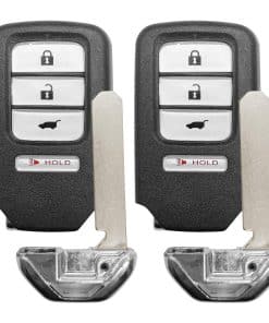 Llavero Inteligente para Coche con 4 Botones para Honda