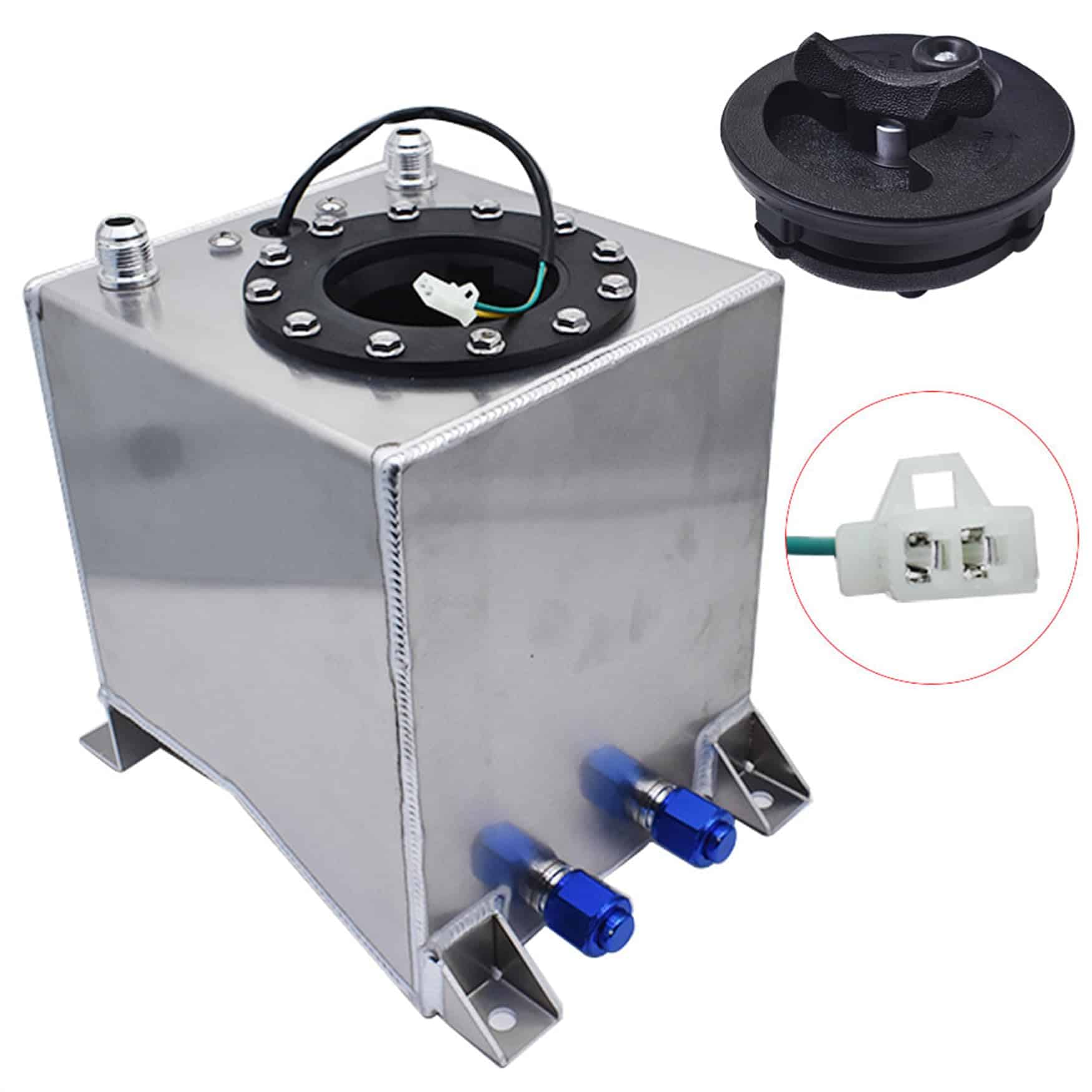 Tanque de Combustible de 2.5 Galones / 9.5L de Aluminio - Imagen 3