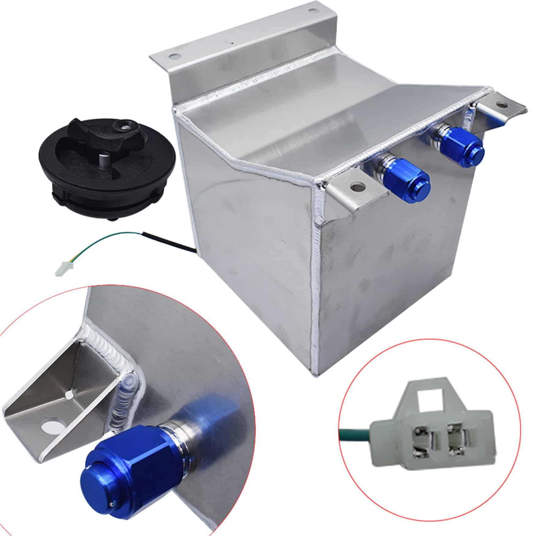 Tanque de Combustible de 2.5 Galones / 9.5L de Aluminio - Imagen 6