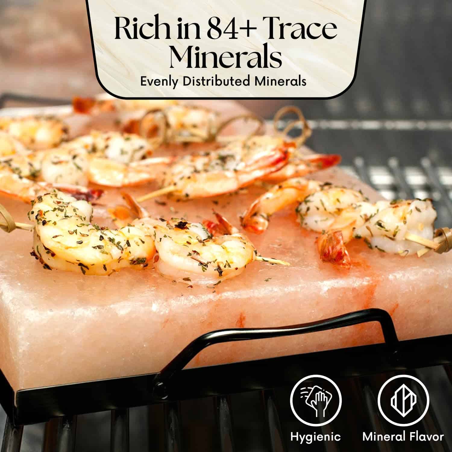 Placa de Cocina de Sal del Himalaya UMAID 8x8x1.5 para - Imagen 8