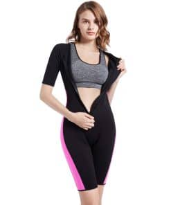 Bakerdani Mujeres Sauna Neopreno Sudor -Rosa