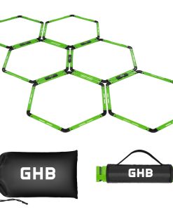 Anillos de Agilidad Hexagonales GHB con Bolsa de Transporte