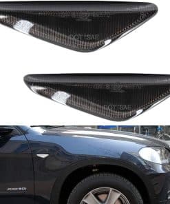 Lámpara de marcador lateral LED dinámico con lente ahumada