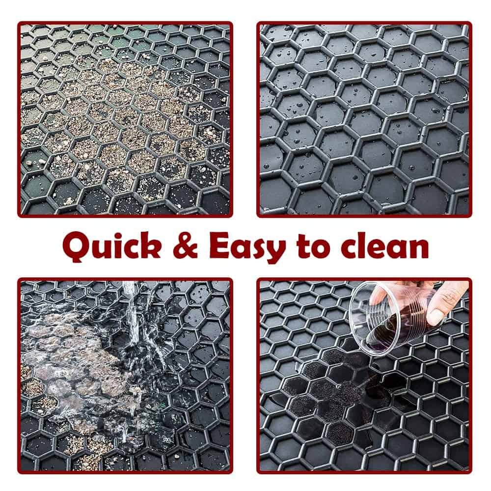 Tapetes de piso TeddyTT Compatibles con Camry 2012 2013 - Imagen 5