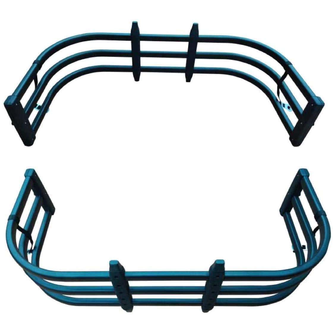 Extensor de cama de camioneta retractil de aluminio negro - Imagen 4